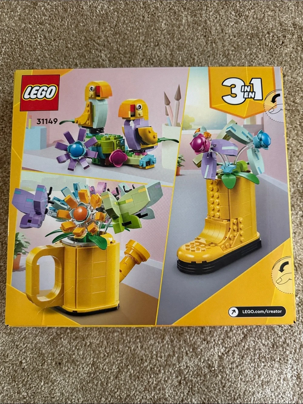 Lego Creator Flowers inWatering Can #31149